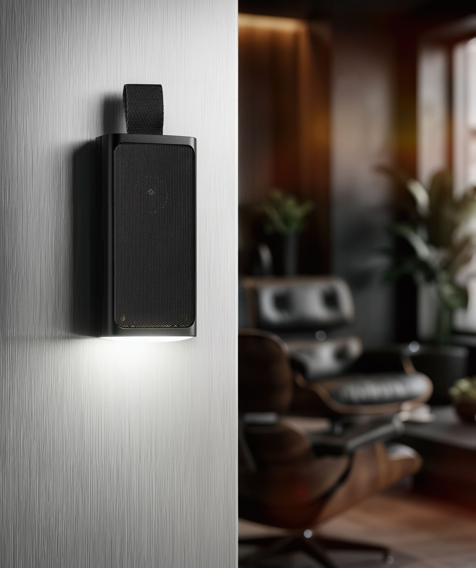 Bluetooth колонка "Vibe" 5Вт с фонариком и магнитным креплением