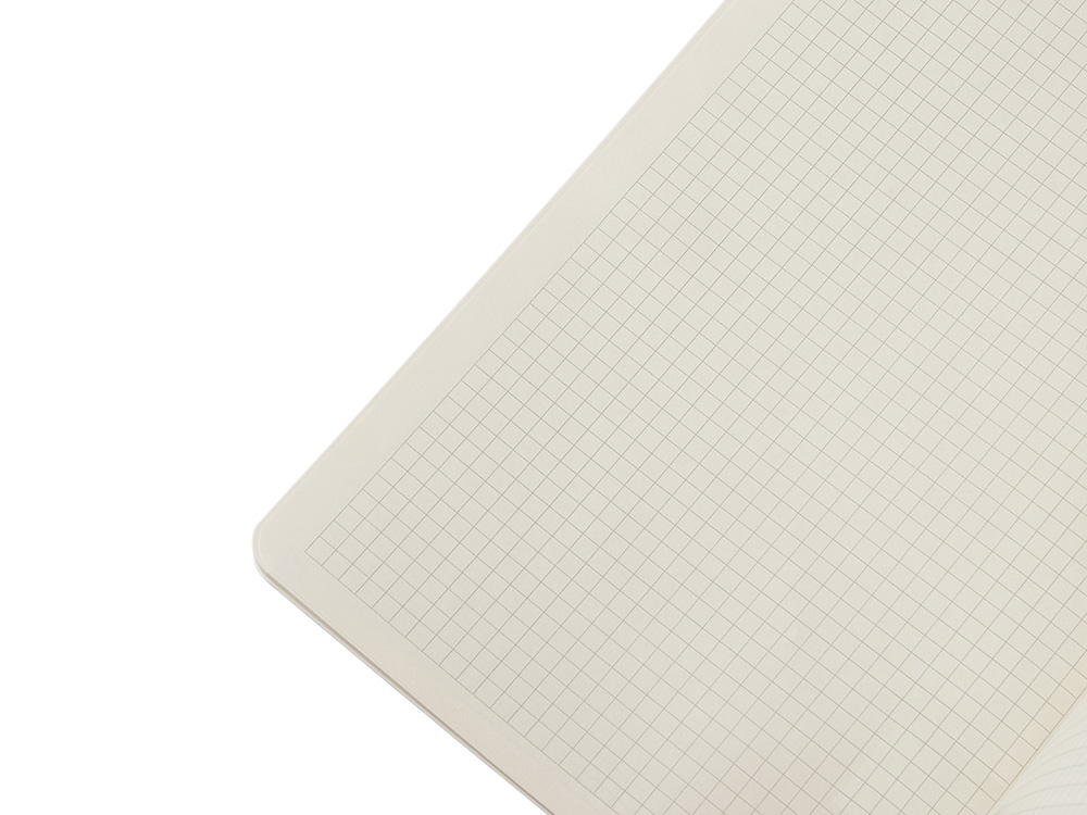 Блокнот в гибкой обложке A5 Виспи 2.0 в клетку, темно-синий Блокнот в гибкой обложке A5 Виспи 2.0 в клетку, темно-синий