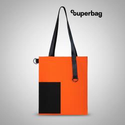 Шоппер Superbag Color (оранжевый с чёрным) Шоппер Superbag Color (оранжевый с чёрным)