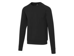 Yukon унисекс интерлок спортивный свитер с круглым вырезом - Сплошной черный Yukon унисекс интерлок спортивный свитер с круглым вырезом - Сплошной черный