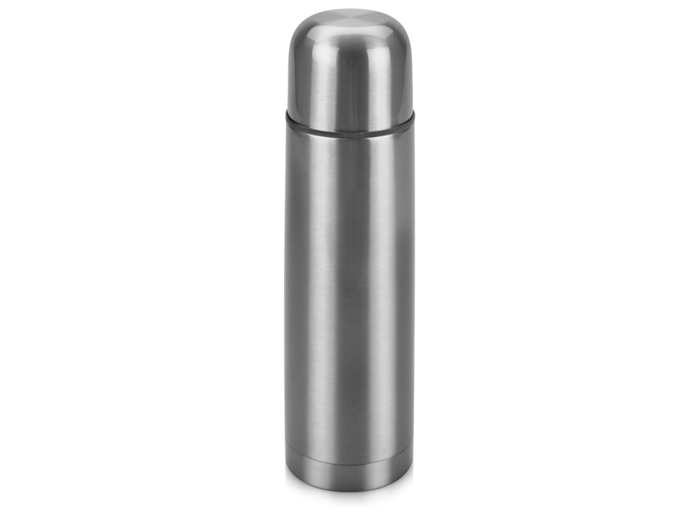 Подарочный набор с термосом и кружкой, серебристый/синий