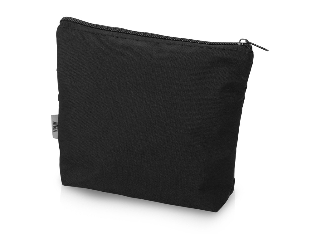 Органайзер для электроники и проводов Amalia из полиэстера 300D с подкладкой, черный