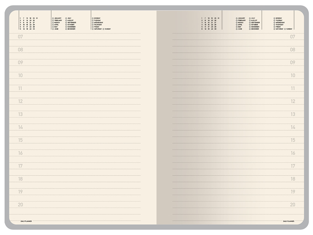 Ежедневник недатированный А5 Megapolis Color Flex New, морская волна