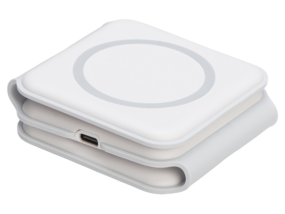 Беспроводное зарядное устройство 3-в-1 Road, 15 Вт, белый