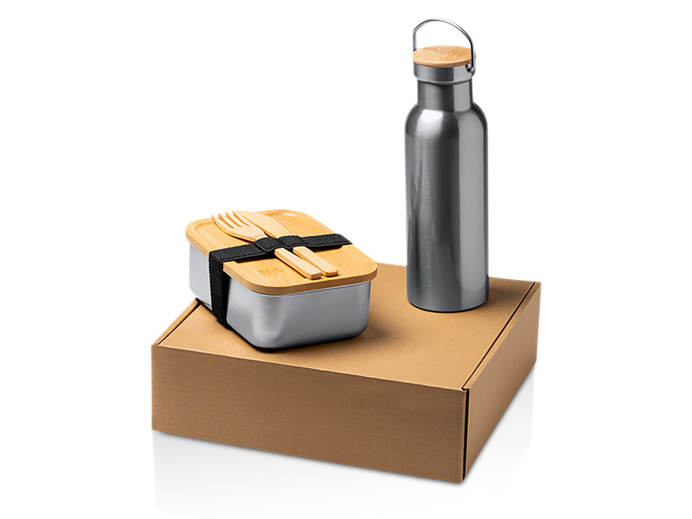 Набор с ланч-боксом и бутылкой BAGNER/БАГНЕР