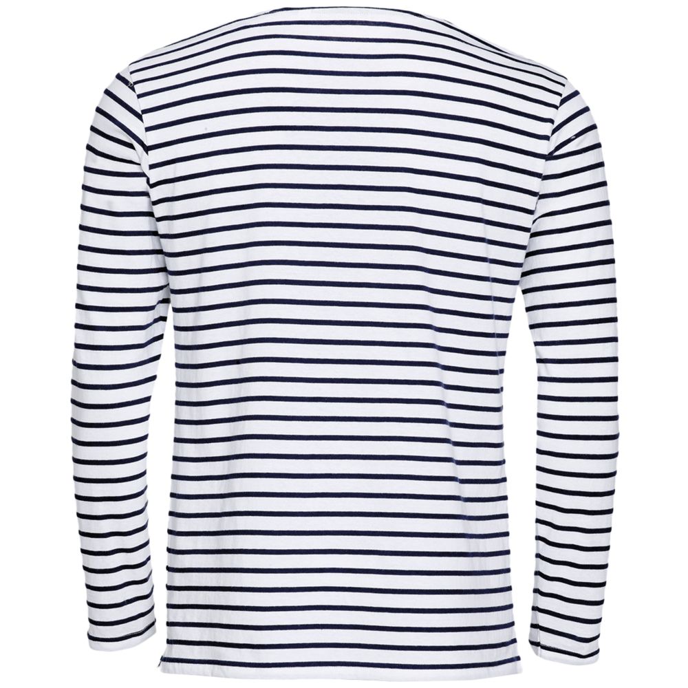 Футболка мужская Marine Men, белая с темно-синим Футболка мужская Marine Men, белая с темно-синим