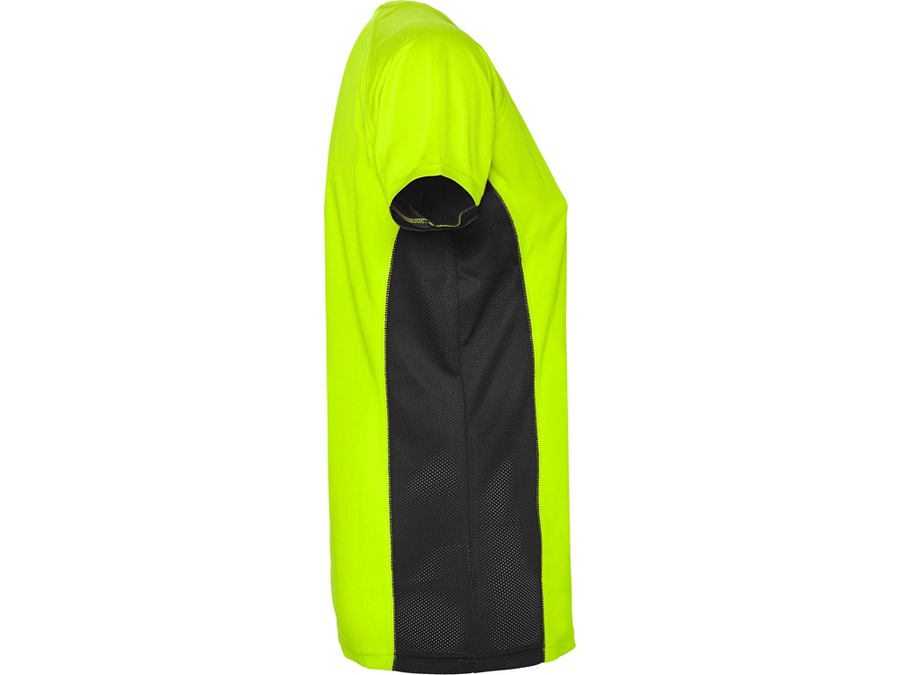 Футболка Shanghai женская, неоновый зеленый/черный