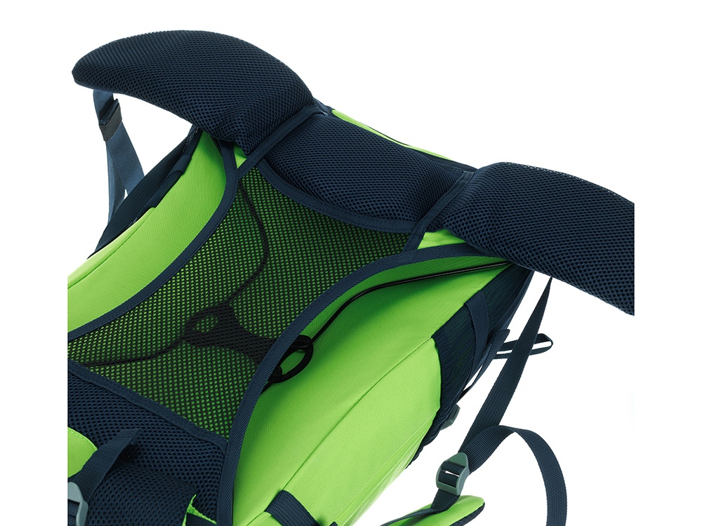 Туристический рюкзак TORBER КЕМПИНГ, синий/салатовый, полиэстер, 36 х 54 х 16 см Туристический рюкзак TORBER КЕМПИНГ, синий/салатовый, полиэстер, 36 х 54 х 16 см