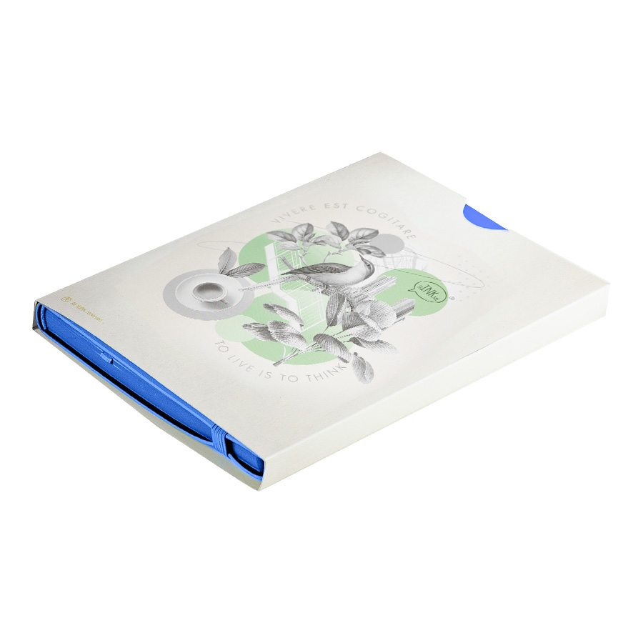 Бизнес-блокнот "RILY", формат А5, синий ройал, блок в точку Бизнес-блокнот "RILY", формат А5, синий ройал, блок в точку