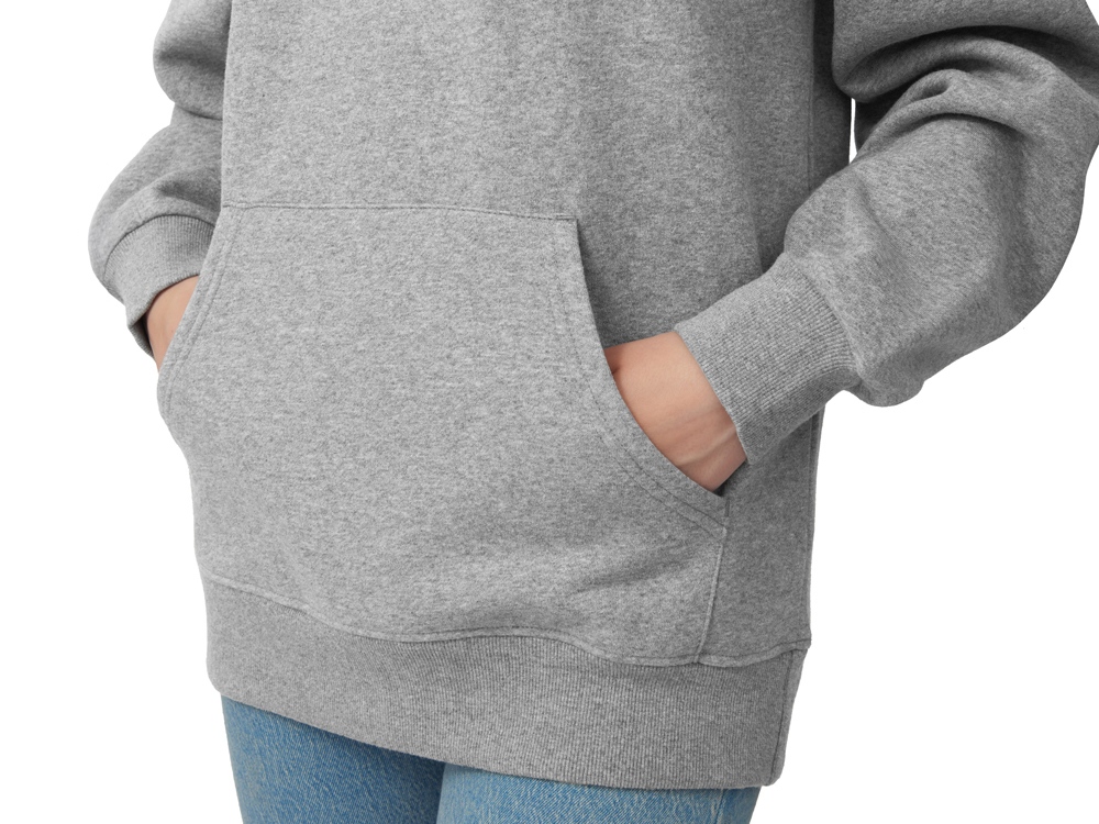 Худи Hamburg, серый меланж