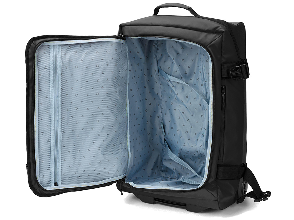 Сумка на колесах TORBER Mobi, чёрный, полиэстер 900D с PU покрытием, 60 х 38 х 25,5 см, 57 л Сумка на колесах TORBER Mobi, чёрный, полиэстер 900D с PU покрытием, 60 х 38 х 25,5 см, 57 л