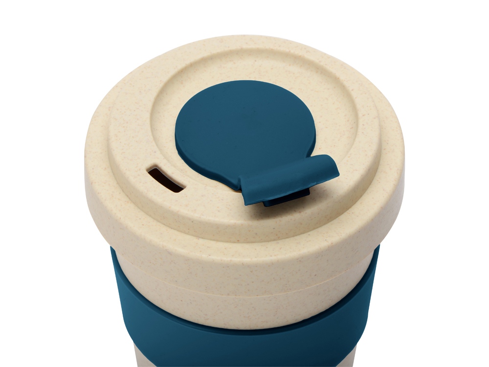 Стакан из пшеничного волокна Flava, petrol blue