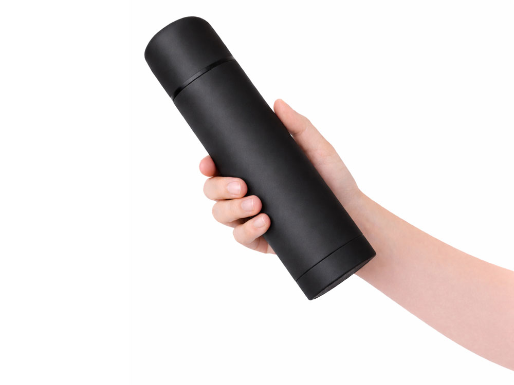 Термос Ямал Soft Touch, 500мл, черный