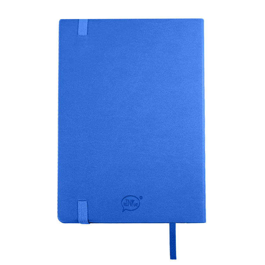 Бизнес-блокнот "RILY", формат А5, синий ройал, блок в точку Бизнес-блокнот "RILY", формат А5, синий ройал, блок в точку