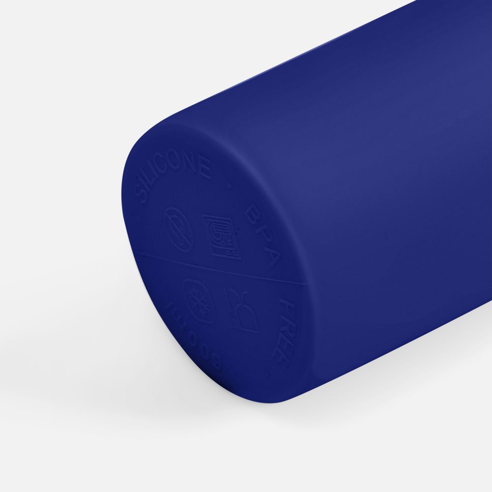 Складная бутылка для воды Langfossen, синяя