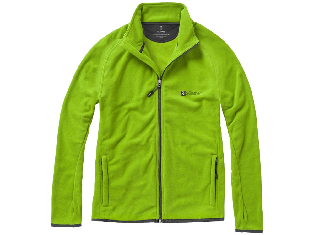 Куртка флисовая Brossard мужская, зеленое яблоко