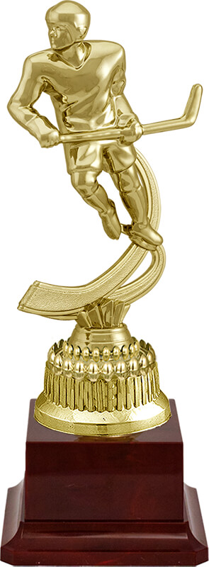 Награда Хоккей (бордовая)