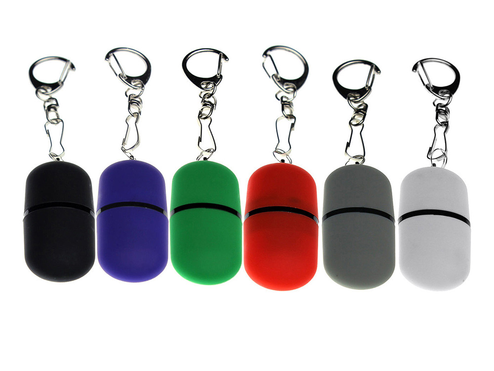 Флешка Goutte Soft-touch на 32 Гб, черный