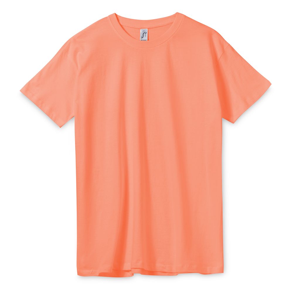 Футболка унисекс Regent 150, оранжевая (абрикосовая) Футболка унисекс Regent 150, оранжевая (абрикосовая)
