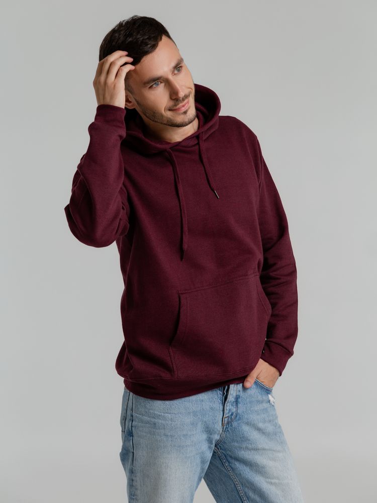 Толстовка с капюшоном Snake II бордовая Толстовка с капюшоном Snake II бордовая