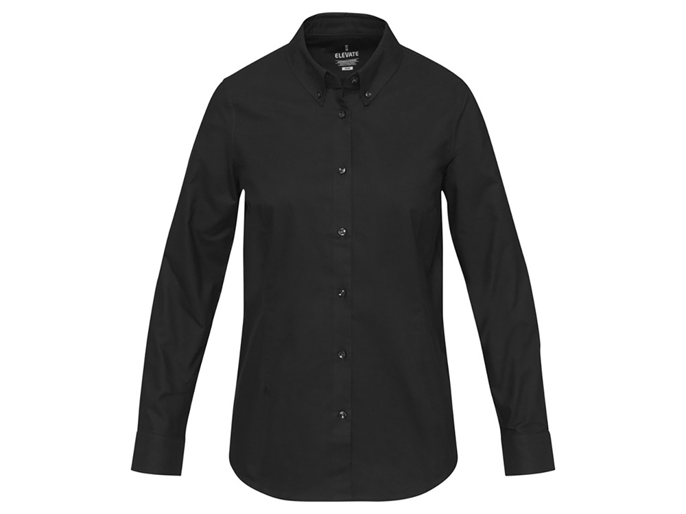Sphene женская рубашка оксфорд - сплошной черный