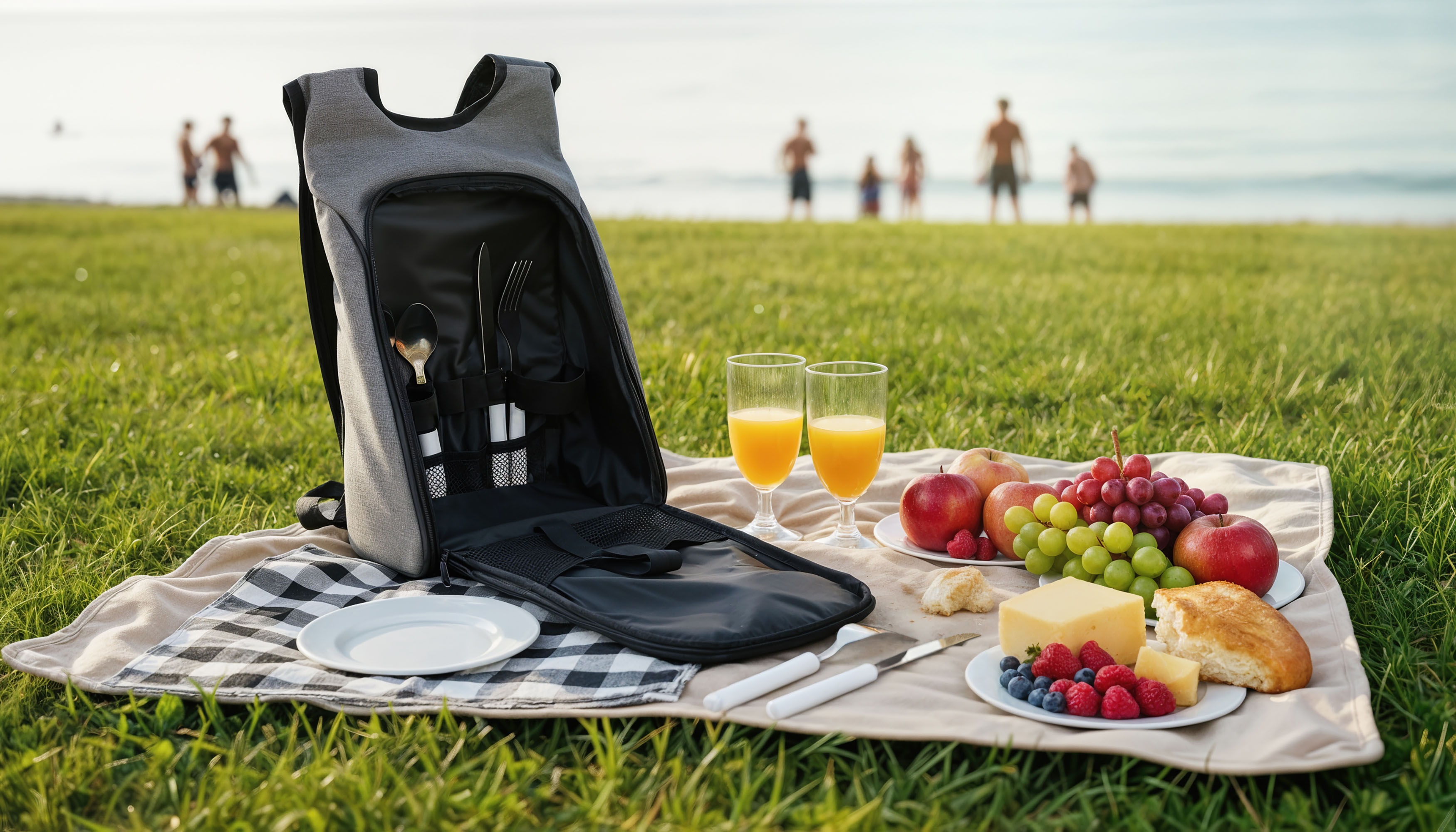 Набор для пикника "Швеция" на 2 персоны Набор для пикника "Швеция" на 2 персоны