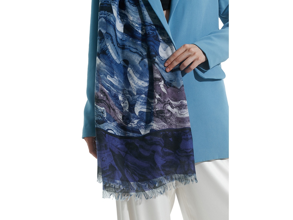 Шарф мужской Уральский хребет