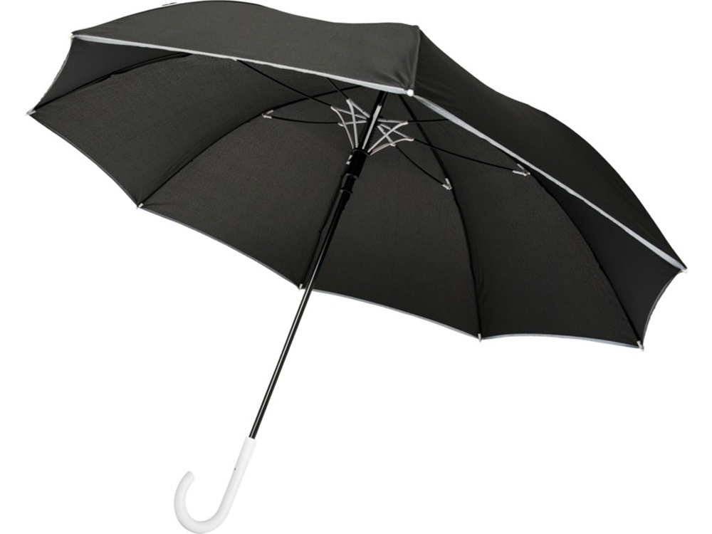 23-дюймовый ветрозащитный полуавтоматический зонт Felice, белый