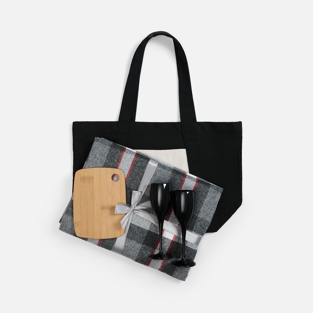 Набор Festin с серым пледом