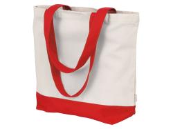 Сумка для шоппинга Cotton из переработанного хлопка 280 г, красный