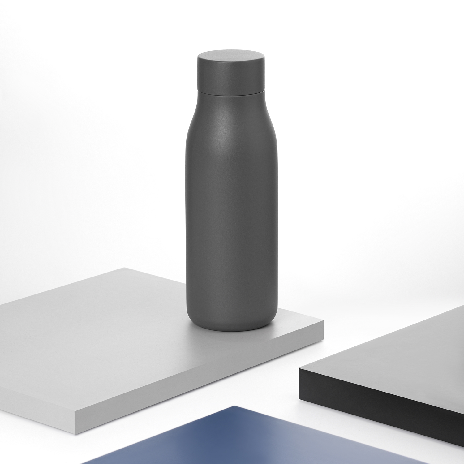 Термобутылка вакуумная герметичная Севилла (Sevilla), серая