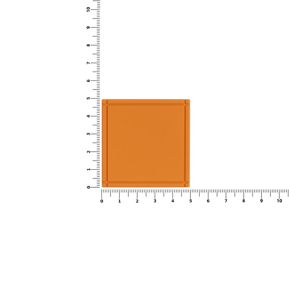 Лейбл из ПВХ Dzeta, L, оранжевый Лейбл из ПВХ Dzeta, L, оранжевый