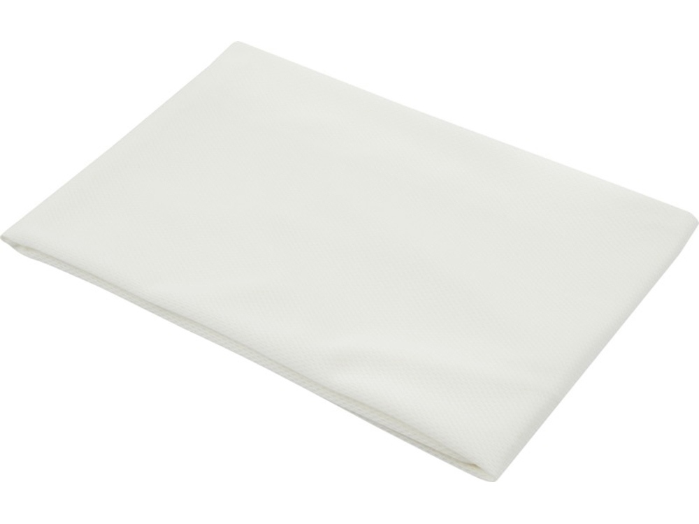 Lucas спортивное полотенце из переработанного полиэстера 50х100 см - Белый