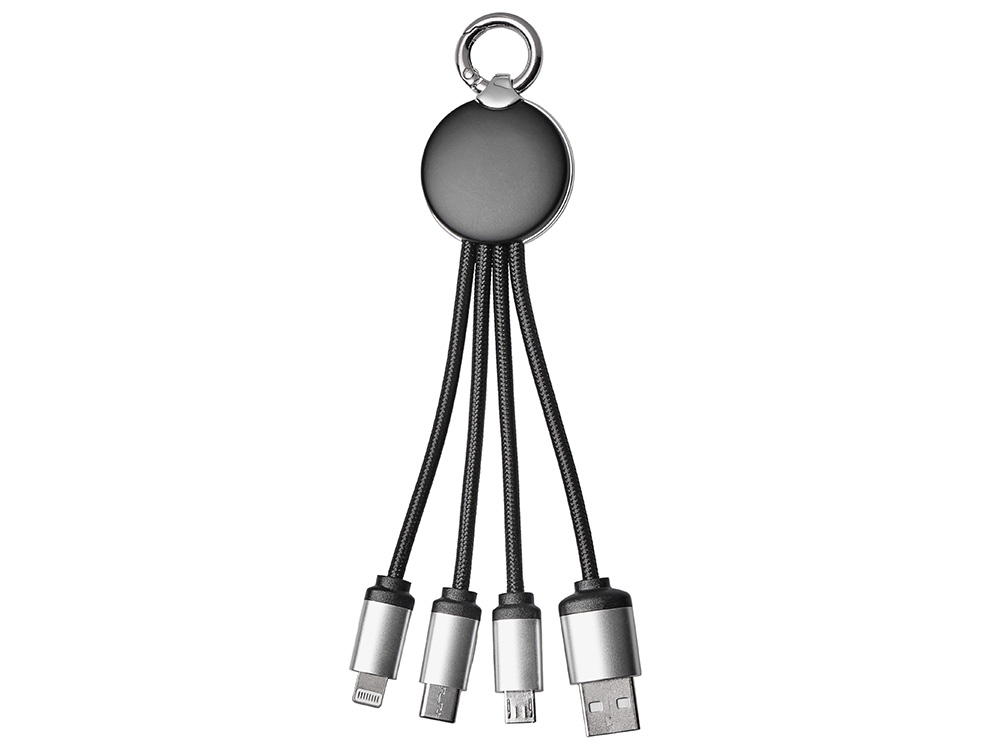 Кабель 3-в-1 с подсветкой лого Ion mini