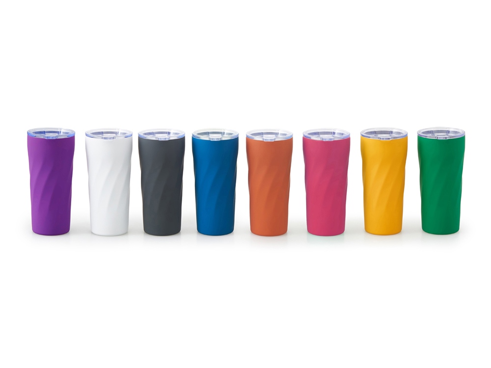 Подарочный набор FAMILY с термосом и термокружкой, оранжевый