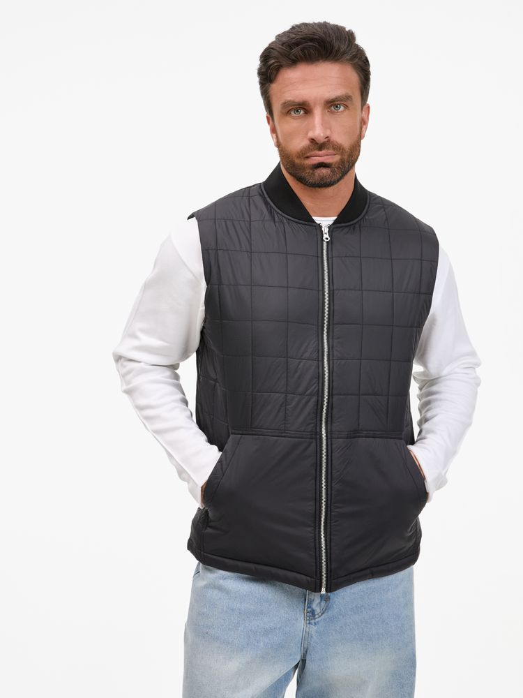 Жилет унисекс Warmbridge, черный