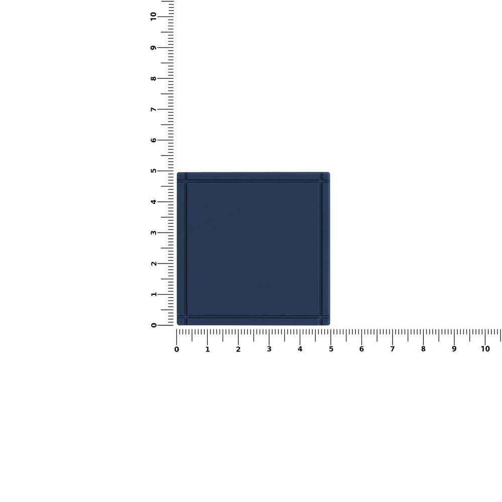Лейбл из ПВХ Dzeta, L, темно-синий Лейбл из ПВХ Dzeta, L, темно-синий