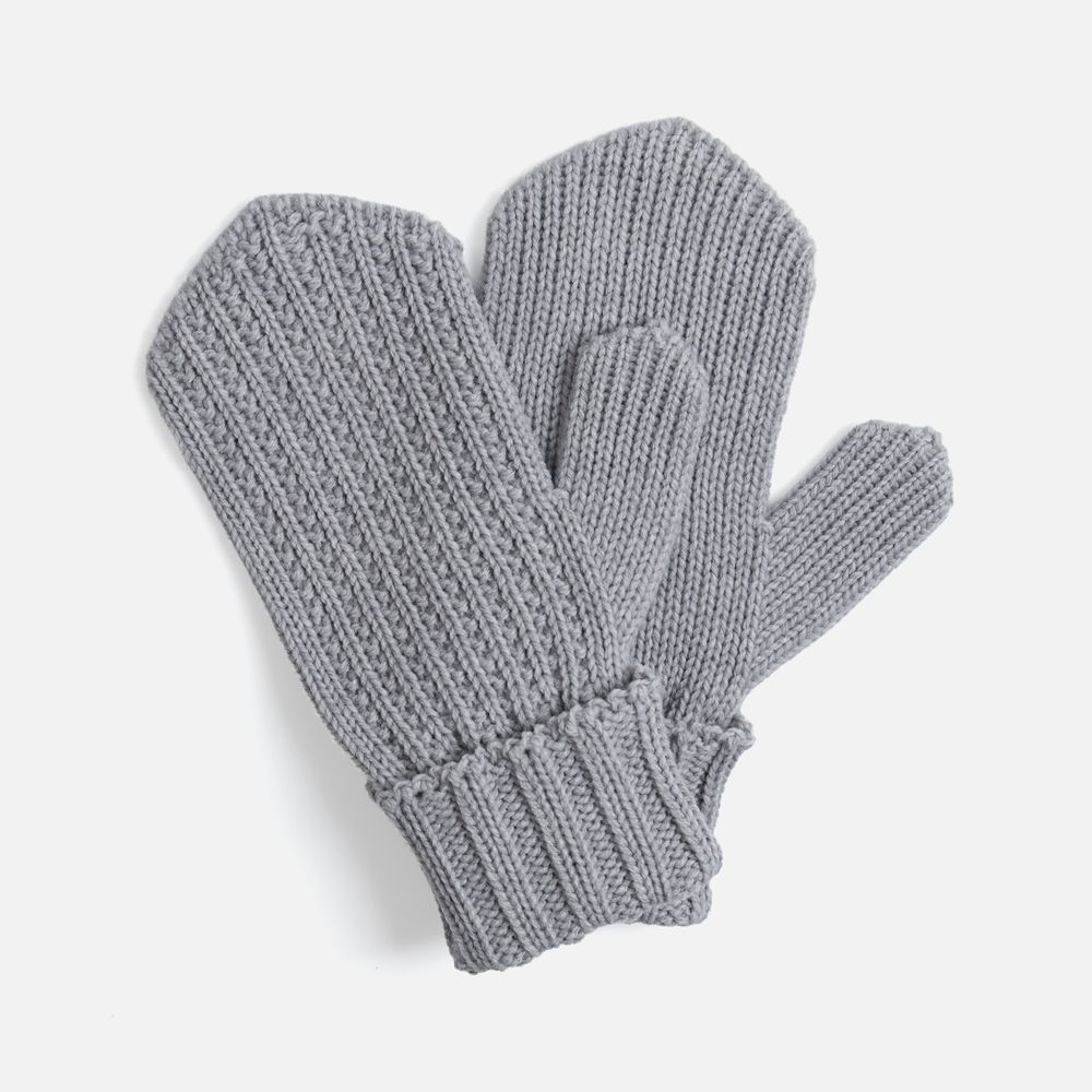 Набор Nordkyn Full Set с шарфом, светло-серый меланж