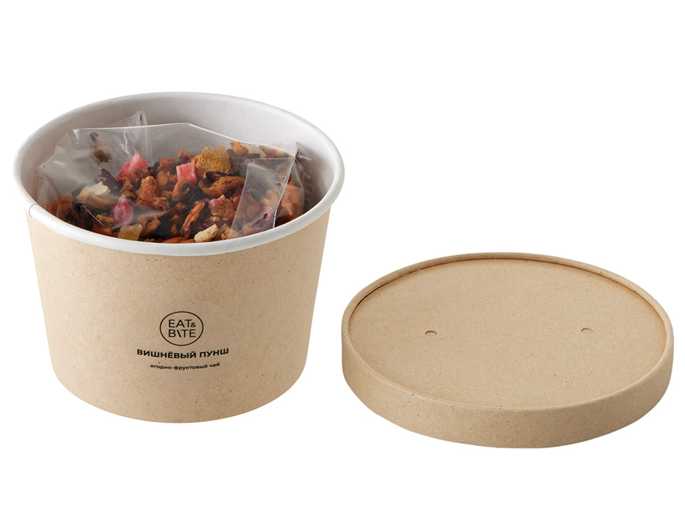 Чай травяной Вишневый пунш в картонном стаканчике, 50 гр.
