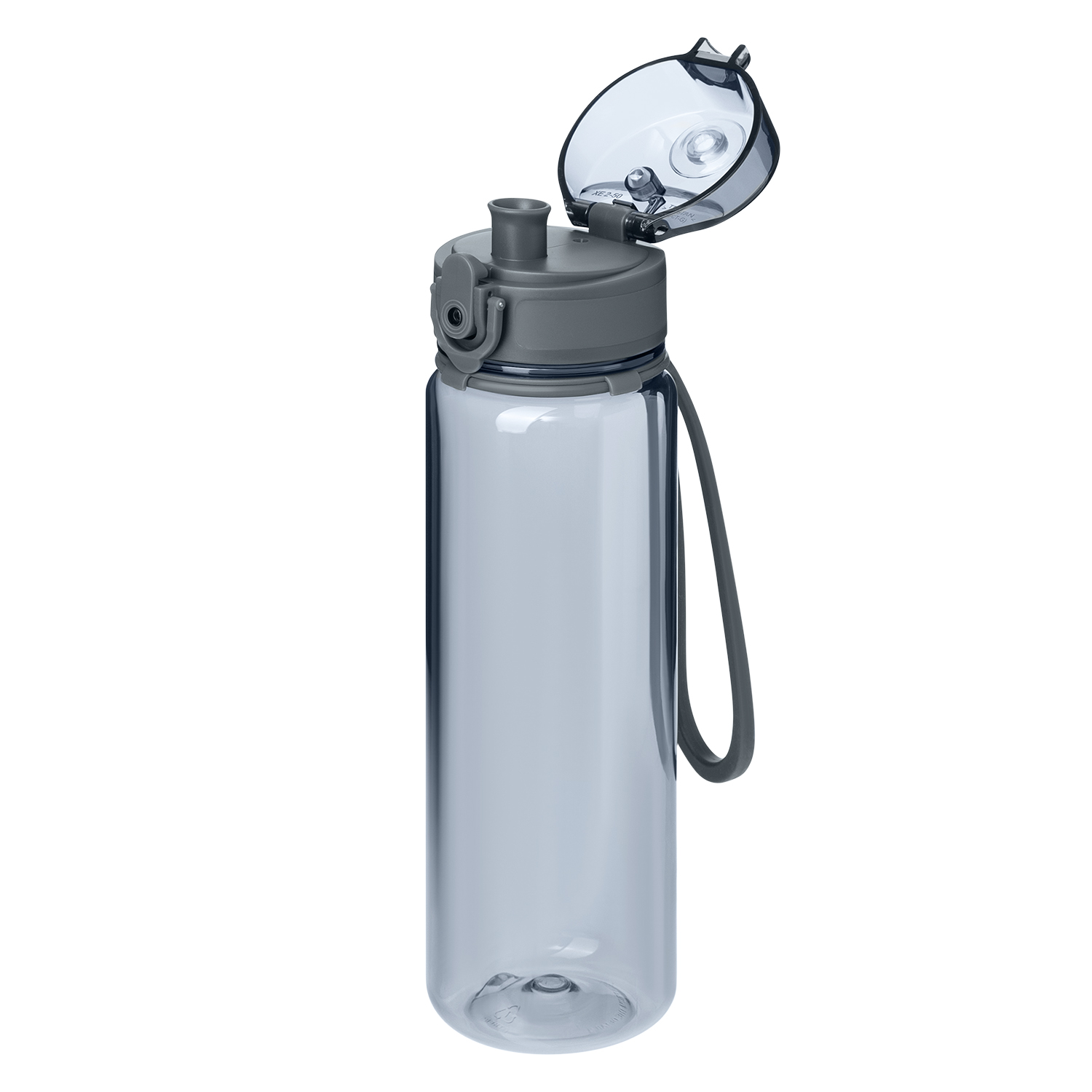 Бутылка для воды Комо (Como), серая Бутылка для воды Комо (Como), серая