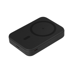 Внешний аккумулятор Union PD 10000mAh с функцией беспроводной зарядки 15W, черный