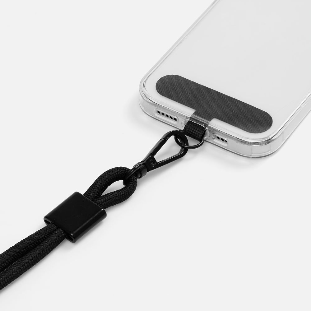 Шнурок для телефона TrendHand, черный