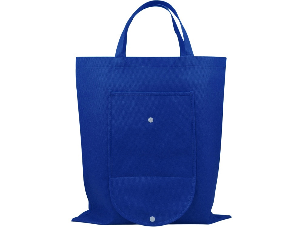 Складная сумка Plema из нетканого материала, синий