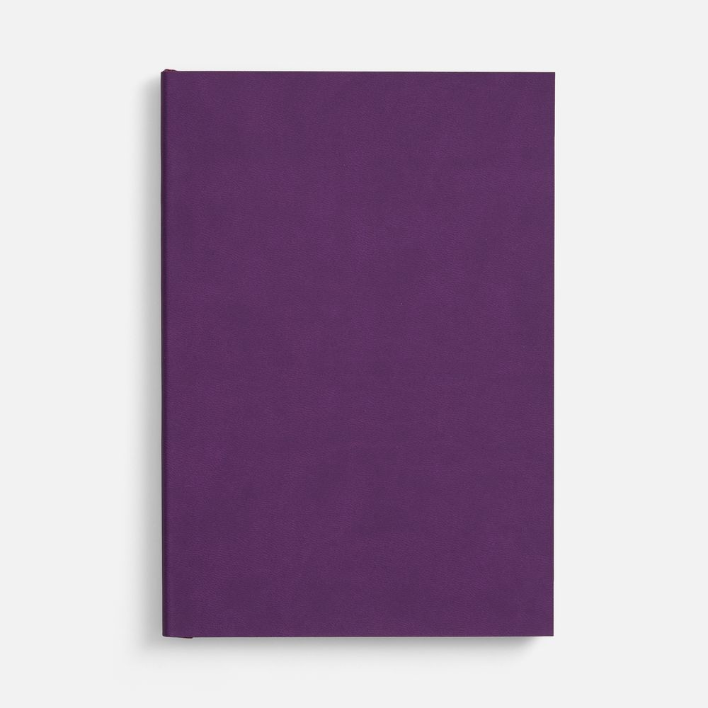 Ежедневник Flat, недатированный, фиолетовый, ver.2