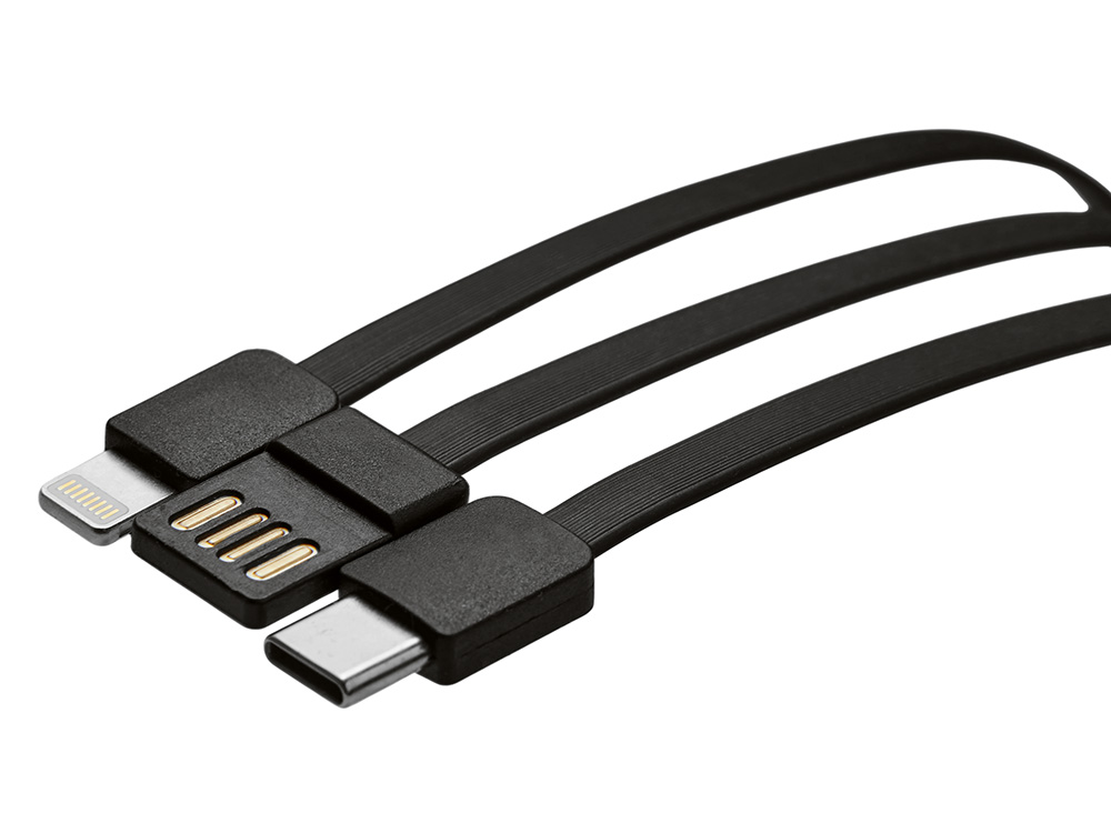 Подарочный набор Tesla с блокнотом А5, ручкой и пауэрбенком на 10 000 mAh, черный