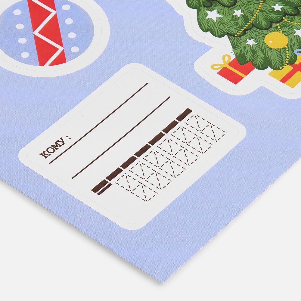 Стикерпак бумажный Thematic, новый год