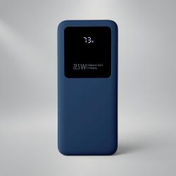 Внешний аккумулятор Kris soft touch, 10000mAh (Тёмно-синий)