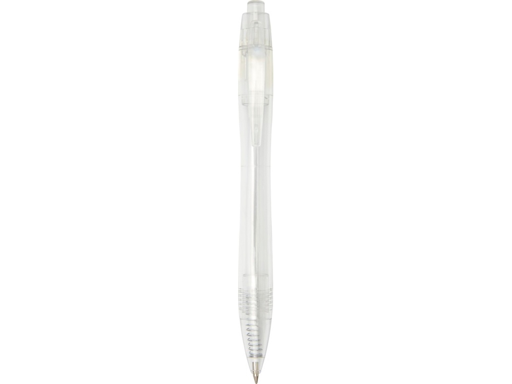 Шариковая ручка Alberni из переработанного ПЭТ, прозрачный, синие чернила