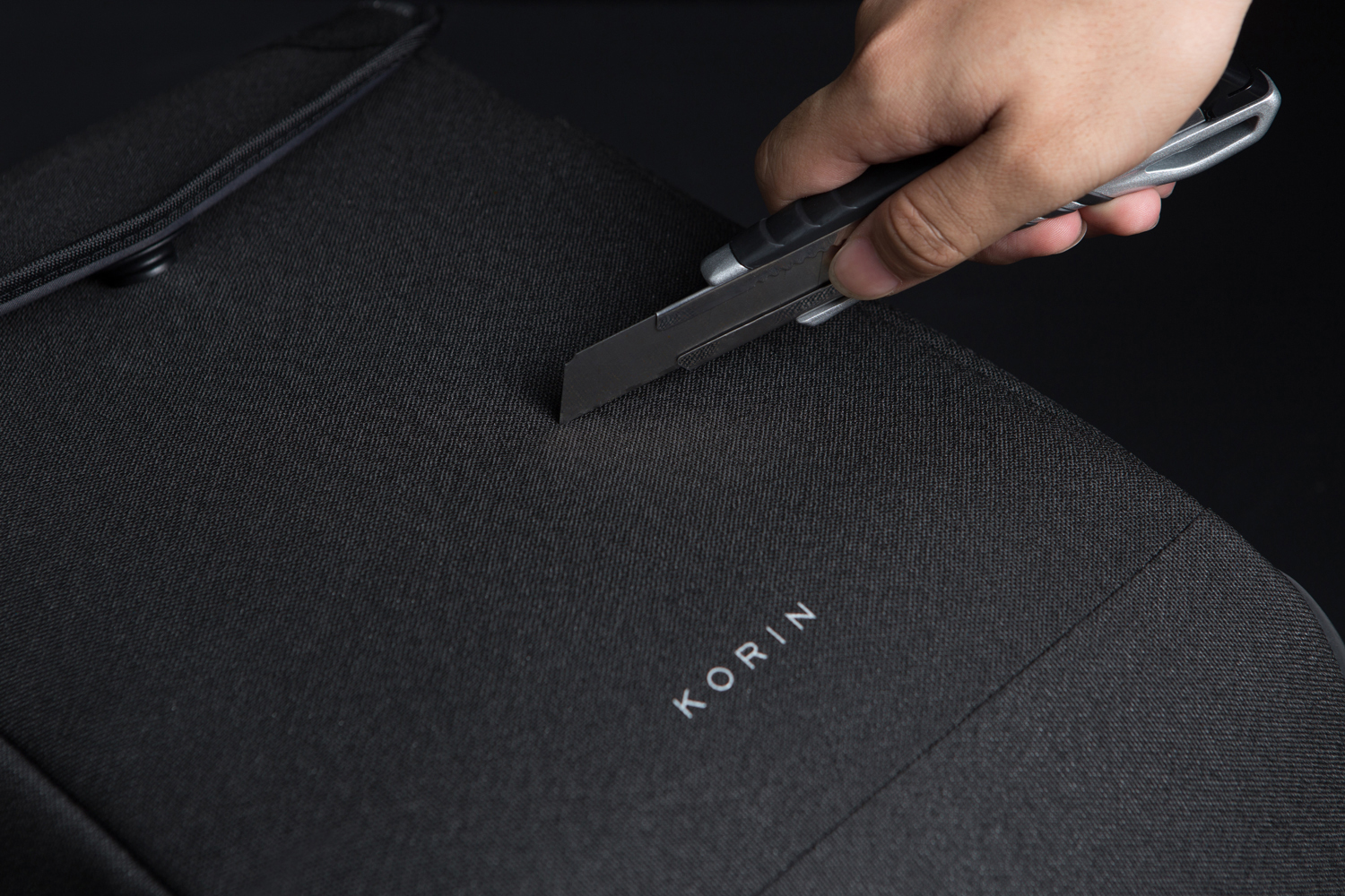 Рюкзак KORIN ClickPack X 45х32х15,5 см, с клапаном, черный