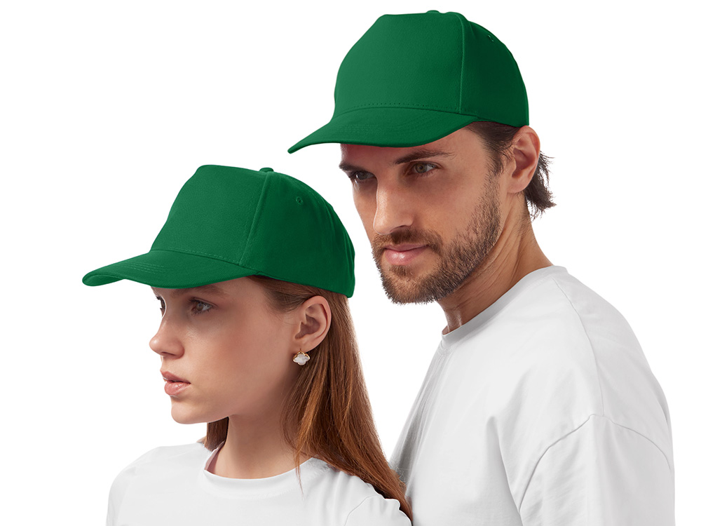 Бейсболка Florida 350 5-панельная, зеленый